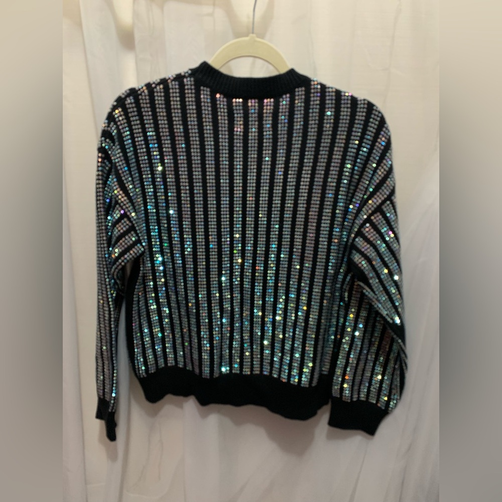 RtA Rhinestone Embellished Sweater - Picture 4 of 8